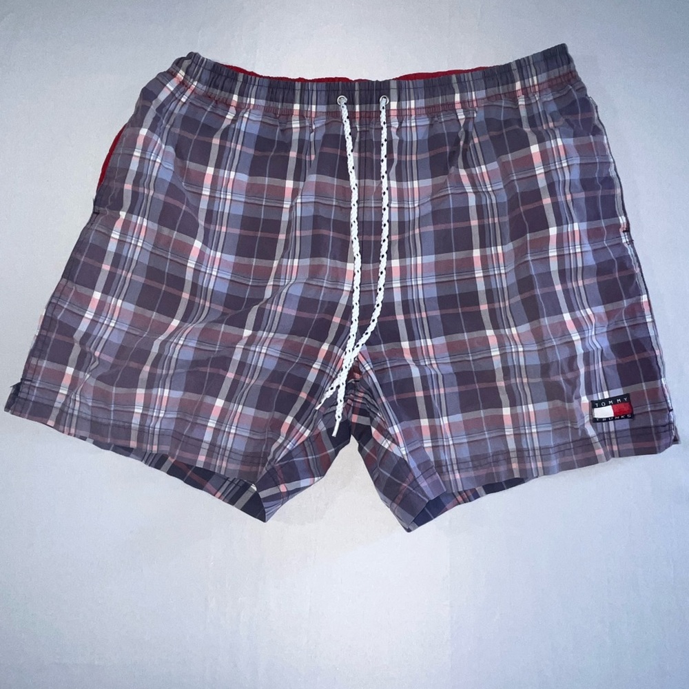 Tommy Hilfiger • Vintage Plaid Swim Trunks